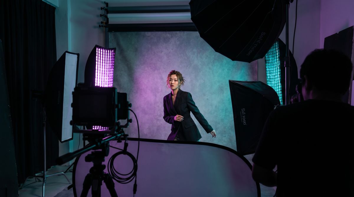 每日看料时尚写真拍摄视频花絮